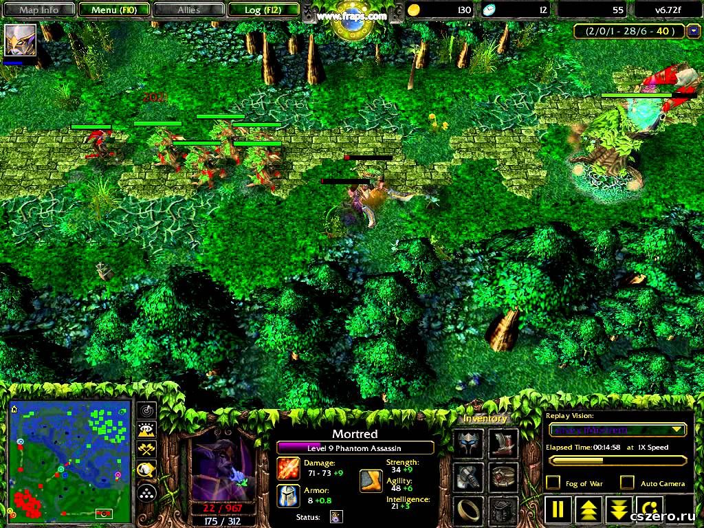 Warcraft 3 Dota 6.83d
